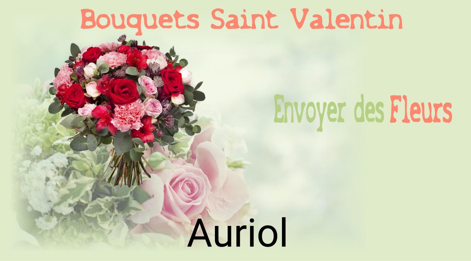 Roses de Saint-Valentin livrées à Auriol