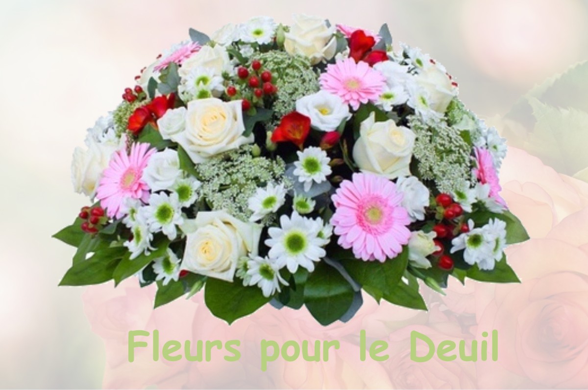 fleurs deuil AURIOL